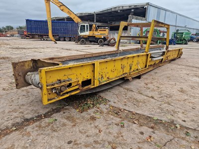 Lot 367 - 2014 32' Kiverco Conveyor, Mag Belt Frame