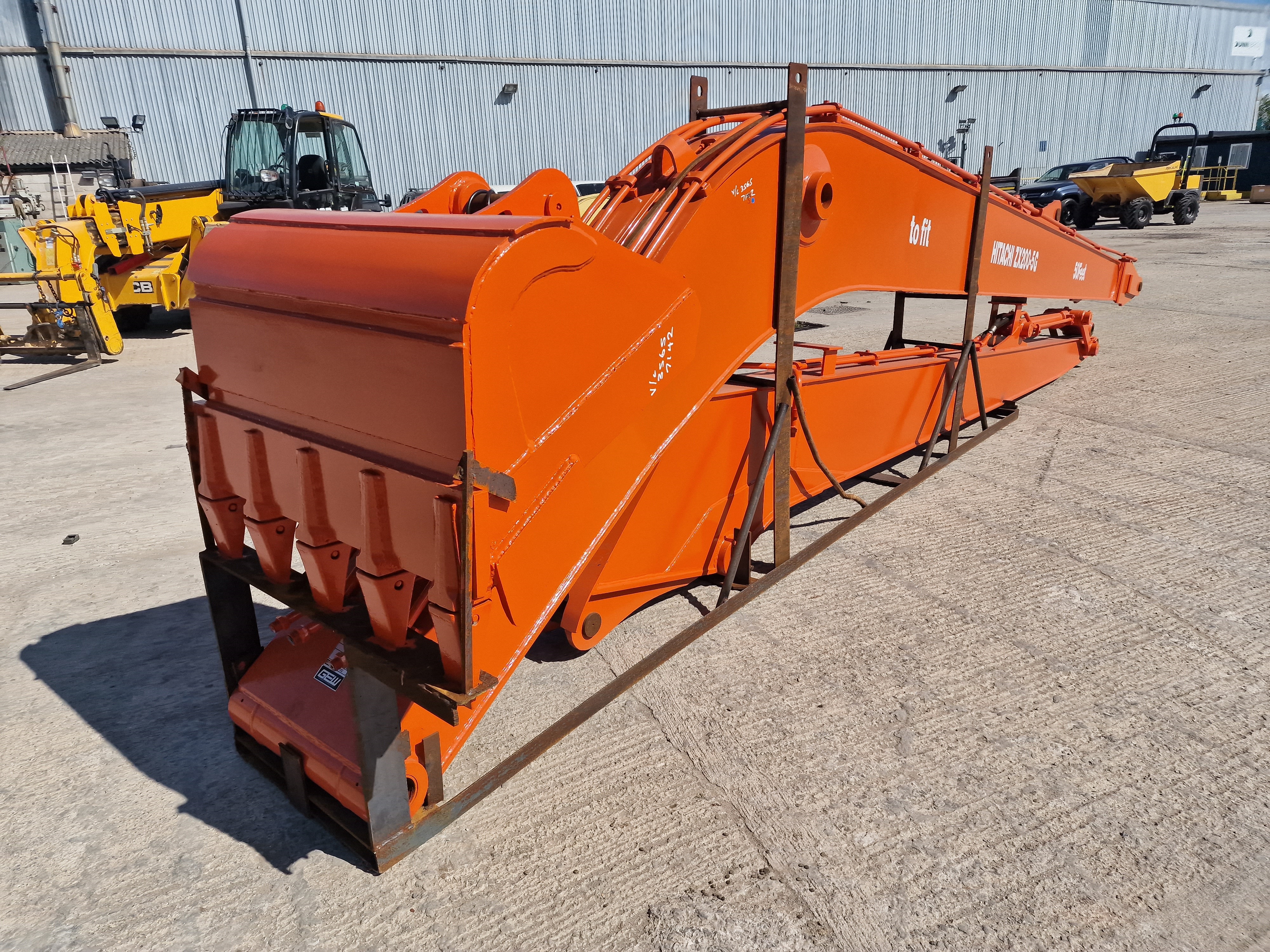 人気新品 Lot 160 Bucket & Dipper Boom, Reach Long 50' Unused - その他