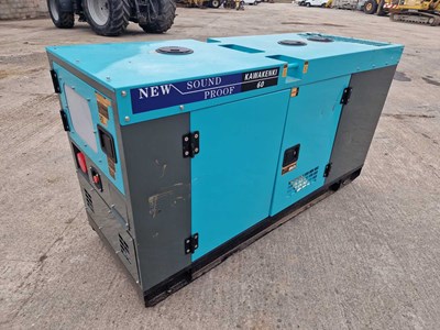 Lot 279 - Unused 2023 Kawakenki KK60-III-SSS 60KvA Generator