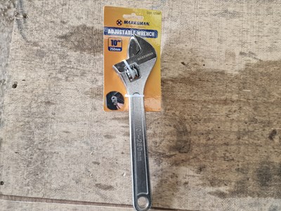 Lot 30 - Marksman 10" Adjustable Wrench (3 of)