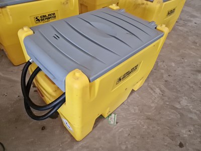 Lot 405 - Emiliana Serbatoi 220Z 220Litre Static Plastic Bunded Diesel Bowser, 12Volt Pump