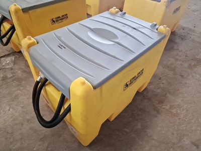 Lot 402 - Emiliana Serbatoi 220Z 220Litre Static Plastic Bunded Diesel Bowser, 12Volt Pump