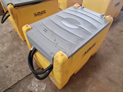 Lot 400 - Emiliana Serbatoi 220Z 220Litre Static Plastic Bunded Diesel Bowser, 12Volt Pump