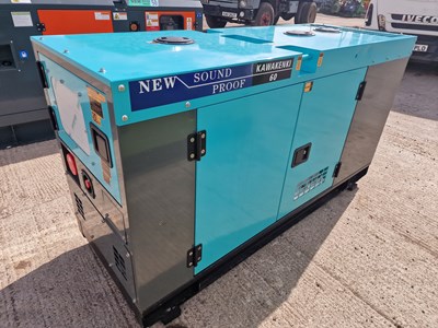 Lot 512 - Kawakenki KK60-III-SSS 60KvA Generator