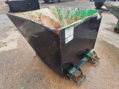 Lot 443 - 2021 Invicta 2000Kg Skip to suit Forklift