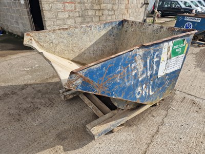 Lot 652 - 2013 Langtons 2000Kg Tipping Skip to suit Forklift