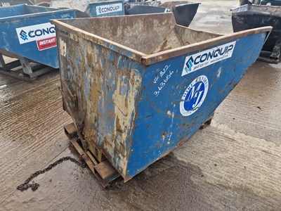 Lot 651 - 2016 Conquip 2000Kg Tipping Skip to suit Forklift
