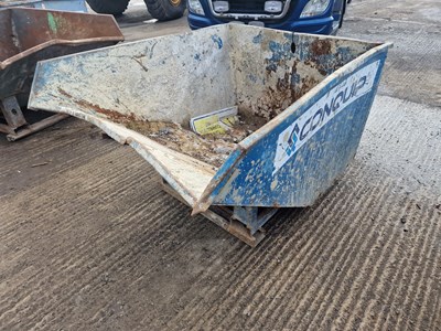 Lot 444 - Conquip 2000Kg Skip to suit Forklift