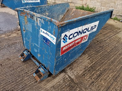 Lot 643 - 2022 Conquip 2000Kg Skip to suit Forklift