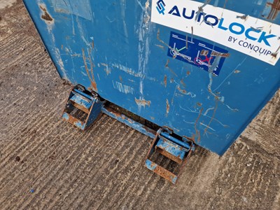 Lot 643 - 2022 Conquip 2000Kg Skip to suit Forklift