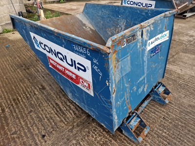 Lot 643 - 2022 Conquip 2000Kg Skip to suit Forklift