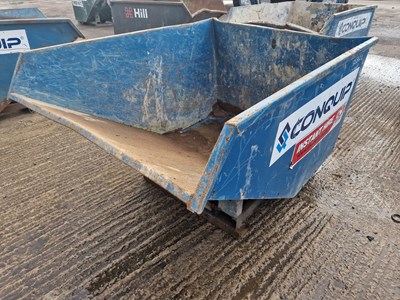 Lot 643 - 2022 Conquip 2000Kg Skip to suit Forklift