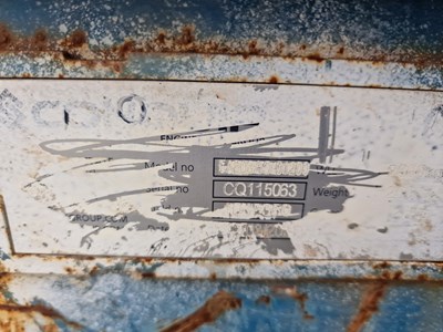 Lot 647 - 2021 Conquip 2000Kg Tipping Skip to suit Forklift