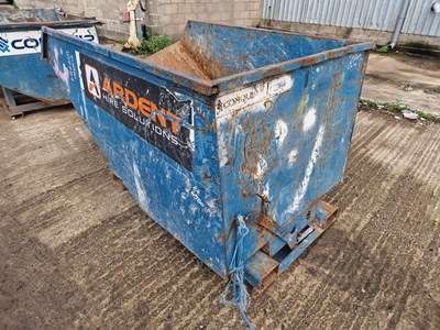 Lot 647 - 2021 Conquip 2000Kg Tipping Skip to suit Forklift