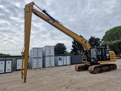 Lot 226 - 2017 CAT 320F 700mm Steel Tracks, CV, Miller Hydraulic QH, Piped, Aux. Piping, Reverse & Blind Spot Camera, A/C