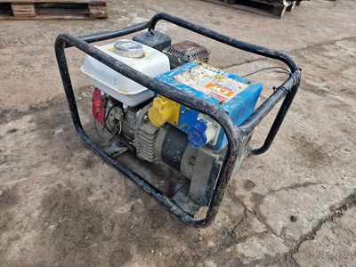 Lot 464 - Stephill 2.7KvA Petrol Generator, Honda Engine