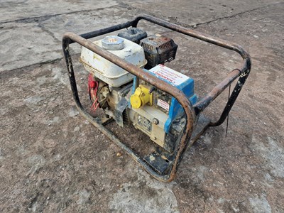 Lot 465 - Stephill 2.7KvA Petrol Generator, Honda Engine