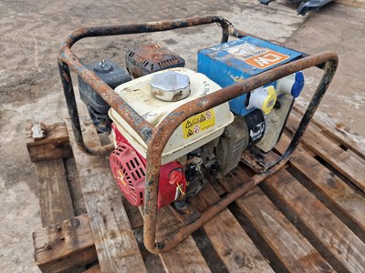 Lot 466 - Stephill 2.7KvA Petrol Generator, Honda Engine