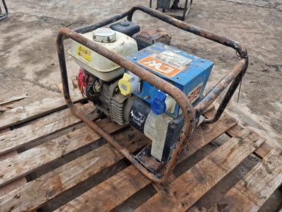 Lot 466 - Stephill 2.7KvA Petrol Generator, Honda Engine