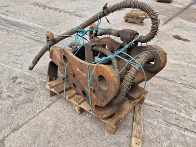 Lot 712 - Lehnhoff Hydraulic QH 90mm Pin to suit 30 Ton Excavator