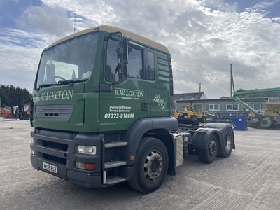 Lot 100 - 2006 ERF 6x2 Midlift, Slider, Tipping Gear, Manual Gear Box, A/C