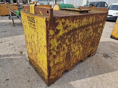 Lot 409 - 1800Litre Static Bunded Fuel Bowser