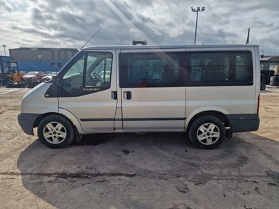 Lot 79 - 2011 Ford Transit Tourneo 6 Speed 9 Seater Mini Bus, Side Doors, A/C