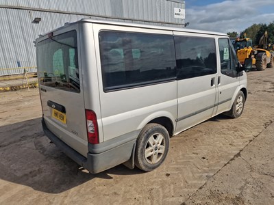 Lot 79 - 2011 Ford Transit Tourneo 6 Speed 9 Seater Mini Bus, Side Doors, A/C