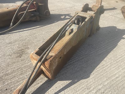 Lot 592 - Krupp Hydraulic Breaker 80mm Pin to suit 20 Ton Excavator