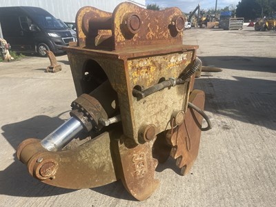 Lot 491 - SEC Fixed Hydraulic Concrete Pulveriser 80mm Pin to suit 20 Ton Excavator