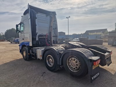 Lot 98 - 2011 Volvo FH12 6x2 Rear Lift, Slider, Tipping Gear, A/C (Tested 2/24) (Reg. Docs Available)