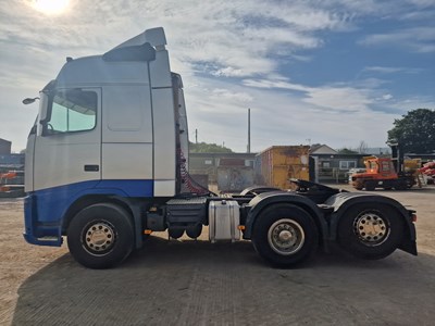 Lot 98 - 2011 Volvo FH12 6x2 Rear Lift, Slider, Tipping Gear, A/C (Tested 2/24) (Reg. Docs Available)