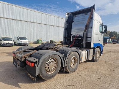 Lot 98 - 2011 Volvo FH12 6x2 Rear Lift, Slider, Tipping Gear, A/C (Tested 2/24) (Reg. Docs Available)