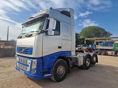 Lot 98 - 2011 Volvo FH12 6x2 Rear Lift, Slider, Tipping Gear, A/C (Tested 2/24) (Reg. Docs Available)