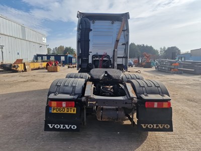 Lot 98 - 2011 Volvo FH12 6x2 Rear Lift, Slider, Tipping Gear, A/C (Tested 2/24) (Reg. Docs Available)