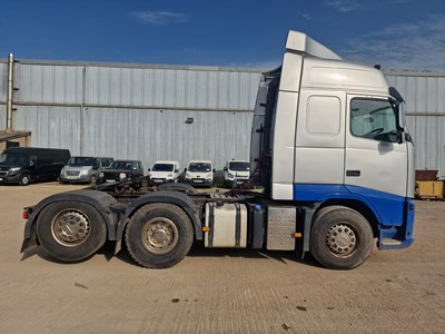 Lot 98 - 2011 Volvo FH12 6x2 Rear Lift, Slider, Tipping Gear, A/C (Tested 2/24) (Reg. Docs Available)