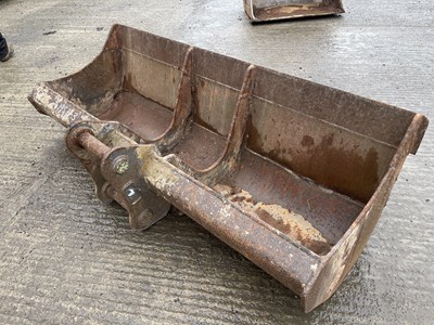 Lot 780 - 80" Grading Bucket 65mm Pins for a 13 Ton Excavator