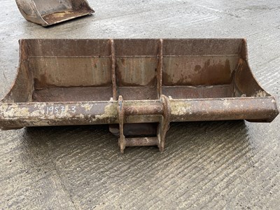 Lot 780 - 80" Grading Bucket 65mm Pins for a 13 Ton Excavator