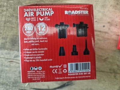 Lot 44 - Roadster 240/12Volt Air Pump (2 of)