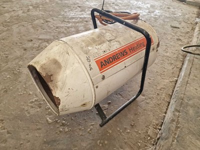 Lot 30 - Andrews G125D/V 110Volt Gas Space Heater