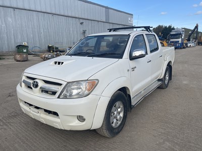 Lot 87 - 2008 Toyota Hilux HL3 D-4D 5 Speed Crew Cab Pick Up, A/C