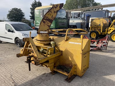 Lot 185 - Bunce PTO Driven Snow Blower to suit 3 Point Linkage