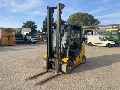 Lot Jungheinrich DFG430S Diesel Forklift, 2 Stage Mast, Forks