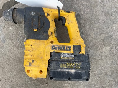 Lot 123 - Dewalt 24Volt Cordless Drill