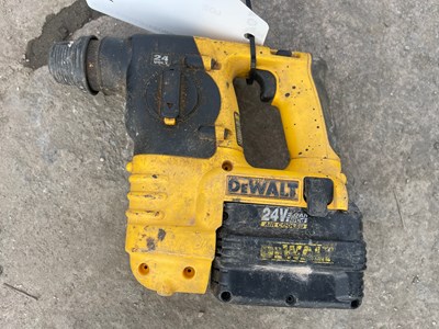 Lot 123 - Dewalt 24Volt Cordless Drill