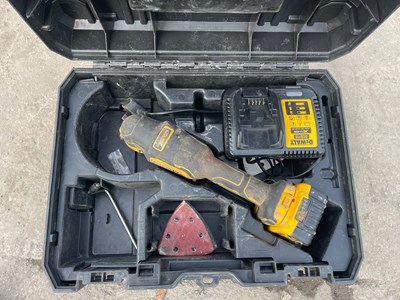 Lot 341 - Dewalt Cordless Multitool and charger