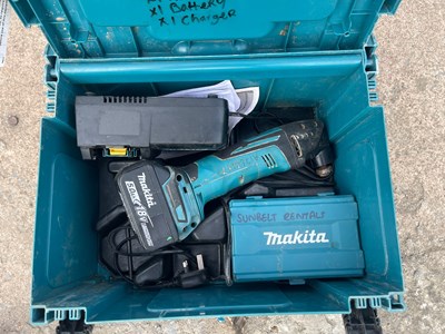 Lot 342 - Makita 18Volt Cordless Multi Tool and Charger