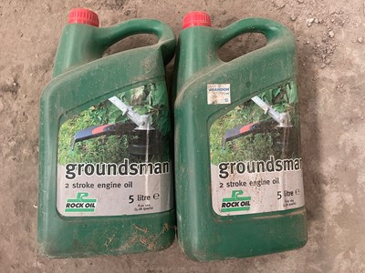 Lot 384 - Unused 5 Litre Groundsman 2 Stroke Engine Oil (2 of)