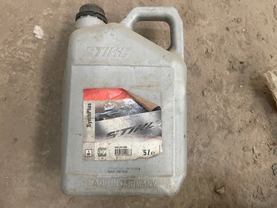 Lot 61 - Unused 5 Litre Stihl SynthPlus 2 Stroke Engine OIl