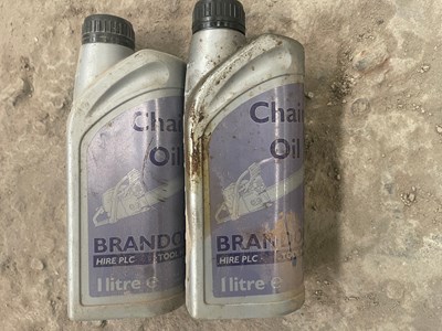 Lot 54 - Unused 1 Litre Brandon Chain Oil (2 of)